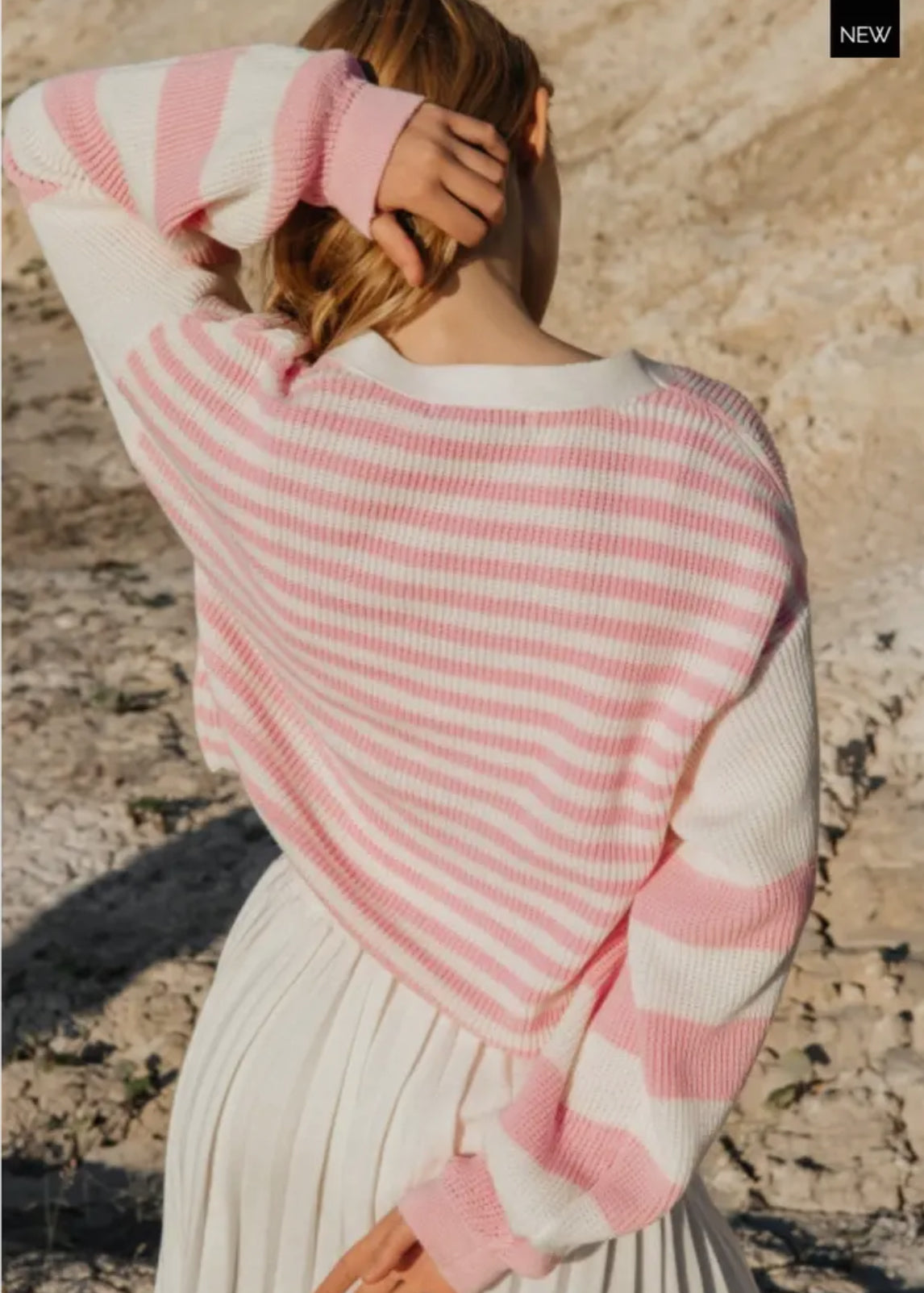 Striped Cardigan