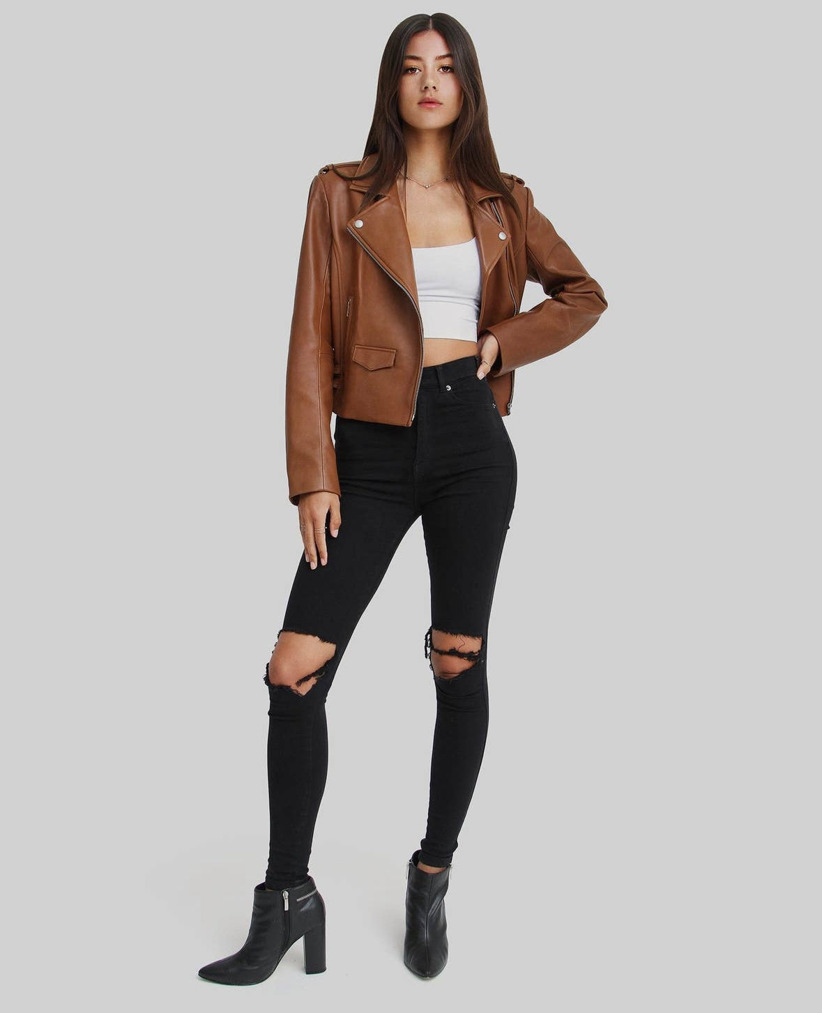 Just Friends Leather Jacket