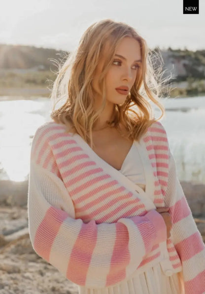 Striped Cardigan